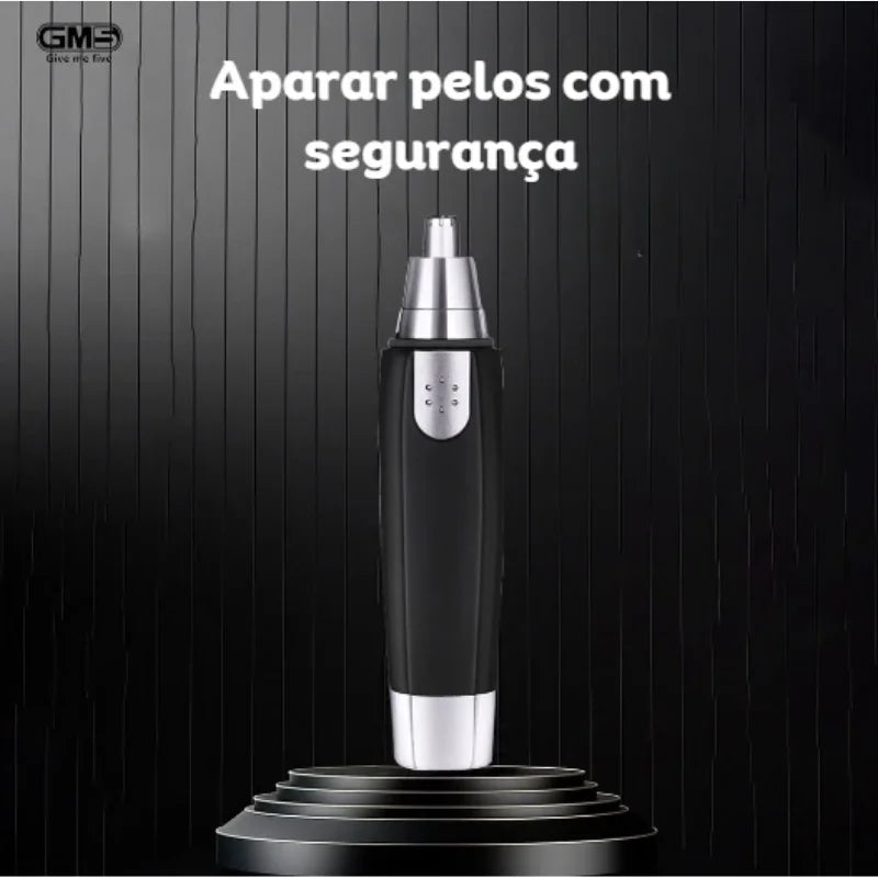 Trimmer Elétrico Multifuncional para Nariz, Ouvidos e Rosto